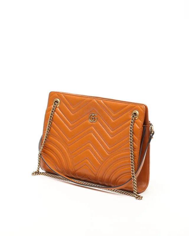Gucci GG Marmont Accordion Shoulder Bag in Leather from A Retro Tale, photo 2 of 15