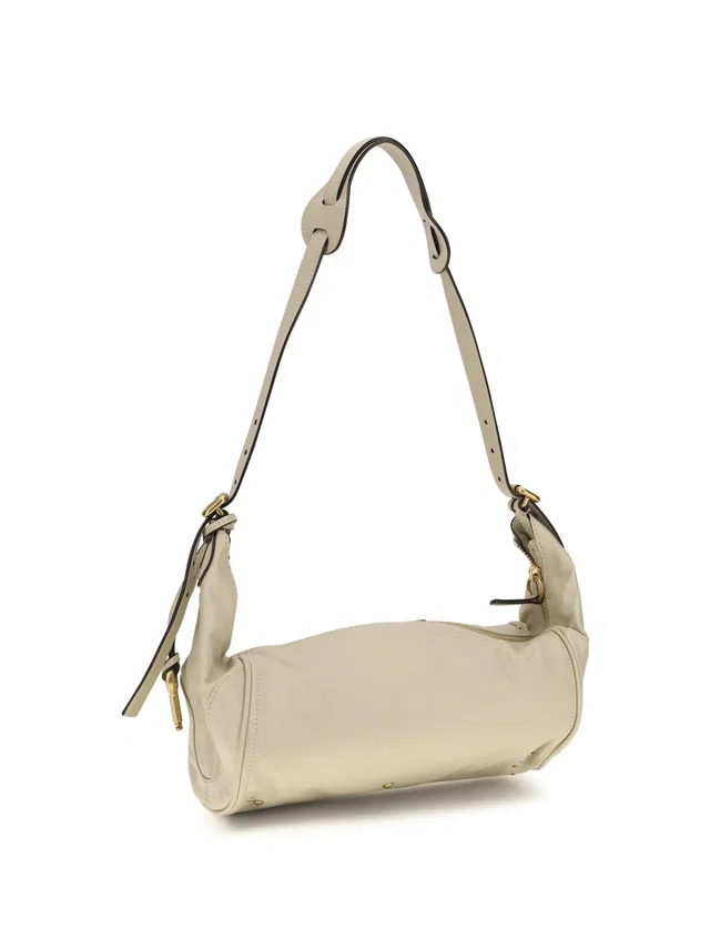 Chloé Paddington Shoulder Bag — Beige Calf Leather in Beige Calfskin from HEWI
