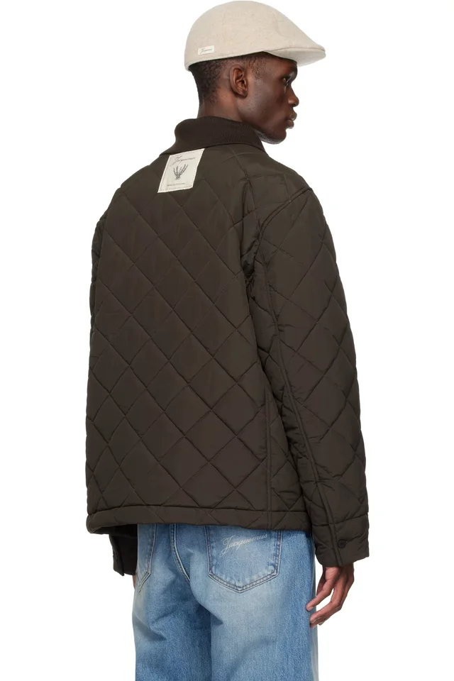 JACQUEMUS Brown 'The Bastide' Jacket, photo 3 of 4 from SSENSE