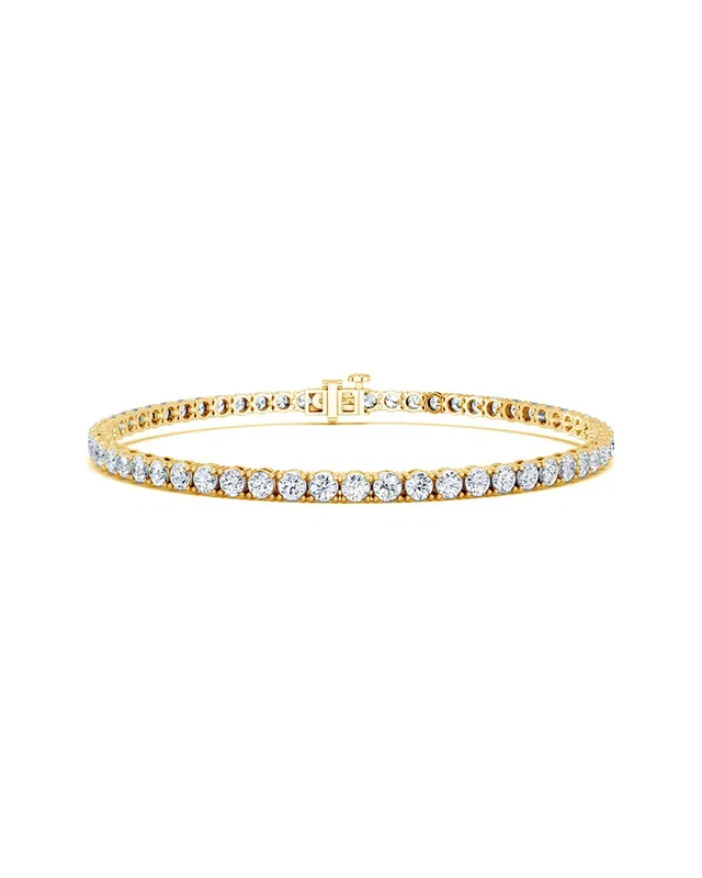 Lab Grown Diamonds 14K 5.00 ct. tw. Lab-Grown Diamond Tennis Bracelet, image 1 of 1 from Rue La La