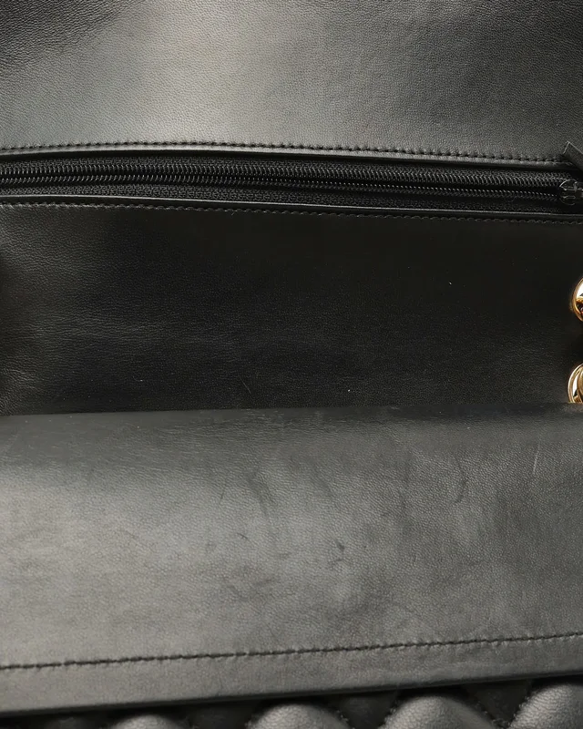 Chanel Classic Medium Double Flap Bag in Woven leather from A Retro Tale, photo 9 of 13