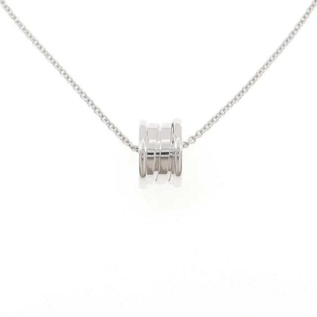Bvlgari B.zero1 Au750 White Gold Necklace in White from LuxUness