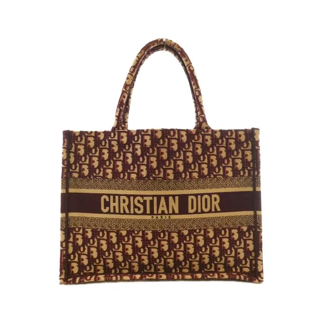 Dior Oblique Book Tote Bag in Canvas from The Reluxe