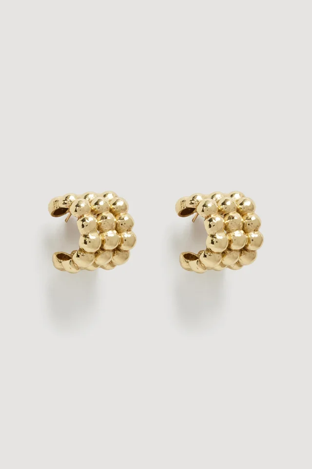 AJE Amorette Chunky Hoop in Metallic from Aje, photo 1 of 1