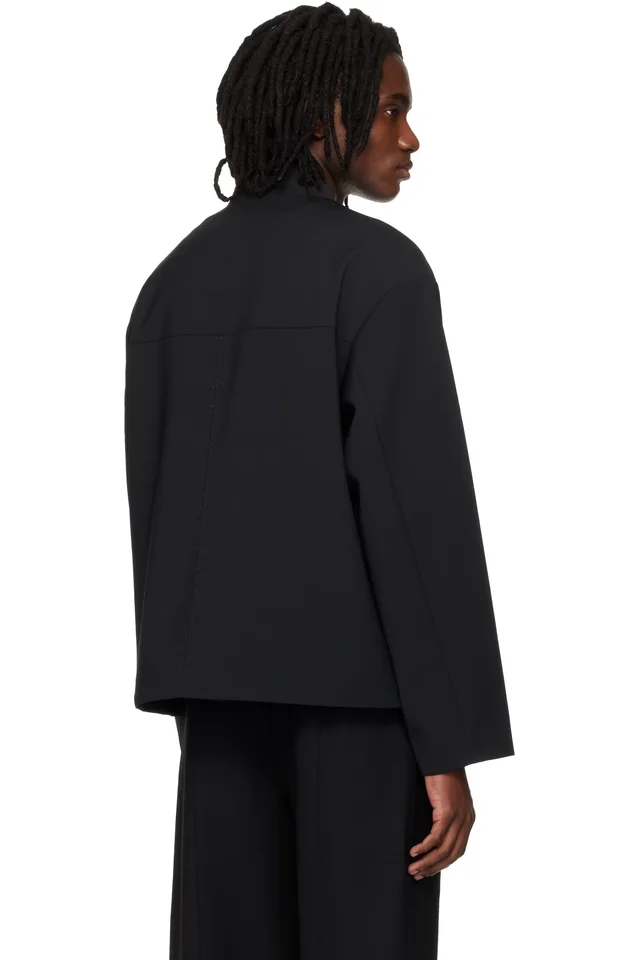 Entire Studios Black Tria Jacket, photo 3 of 3 from SSENSE