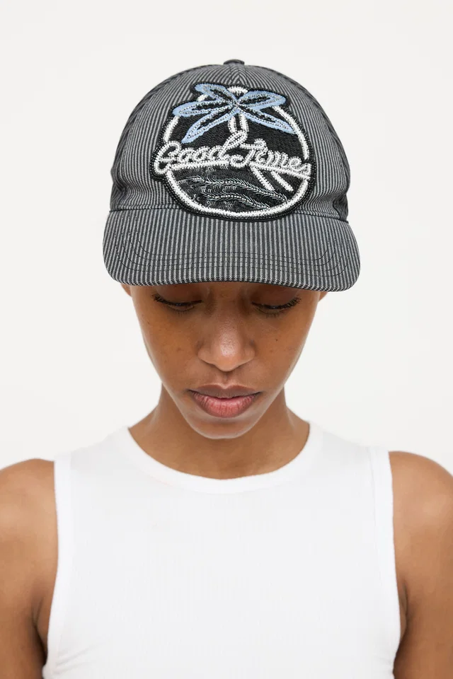 Dolce & Gabbana Good Times Baseball Hat in Silk from VSP Consignment