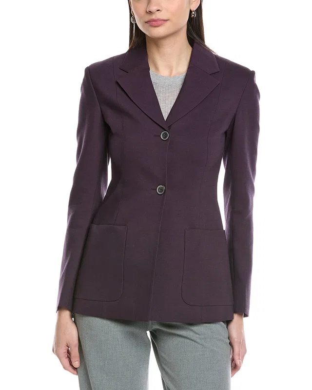 Valentino Wool & Silk-Blend Jacket, image 1 of 1 from Gilt