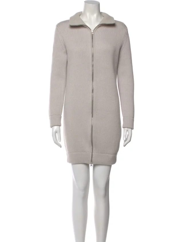Maison Margiela dresses in gray Wool from The RealReal