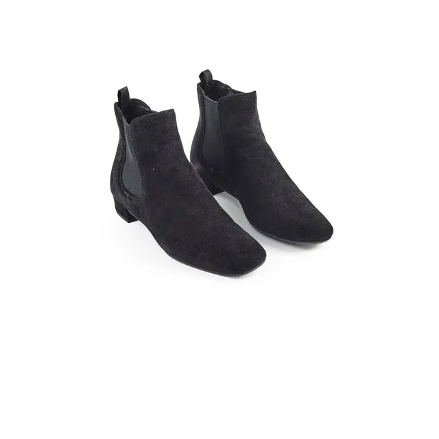 Prada Boots Suede Square Toe New in Suede from The Purse Affair