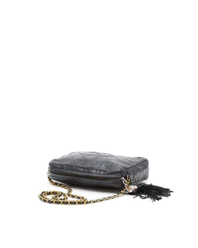 Chanel CC Tassel Camera Bag in Leather from A Retro Tale, photo 3 of 12