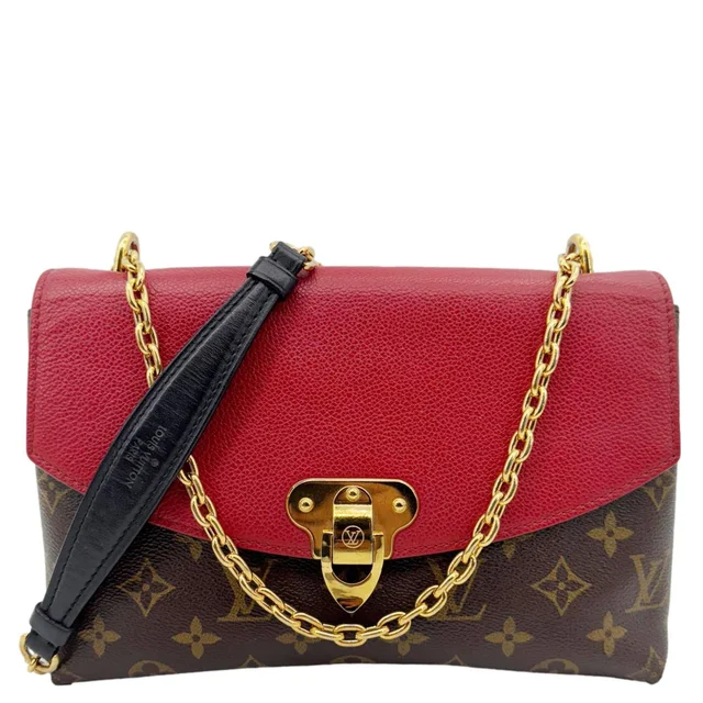Louis Vuitton Saint Placide Monogram Canvas Crossbody Bag Cerise in Coated canvas from Dallas Designer Handbags