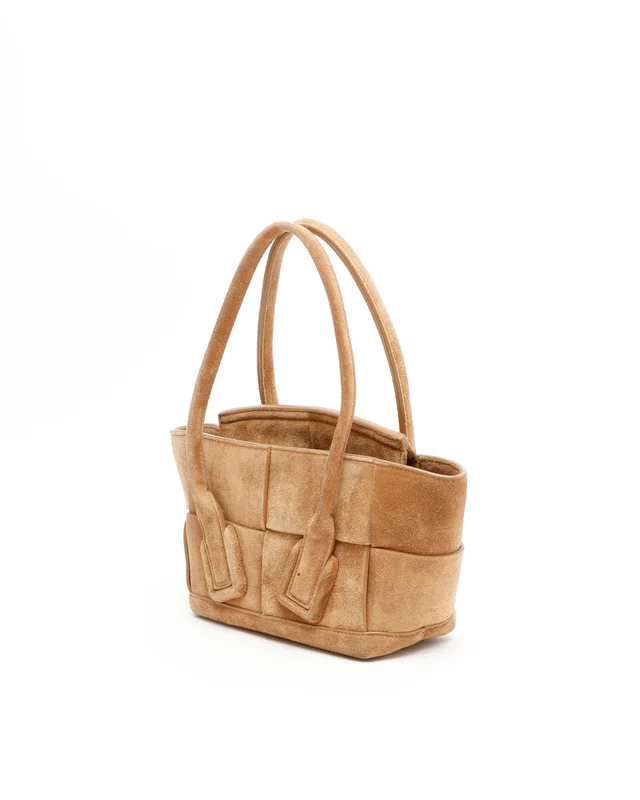 Bottega Veneta Suede Mini Arco Bag in Suede from A Retro Tale, photo 2 of 9