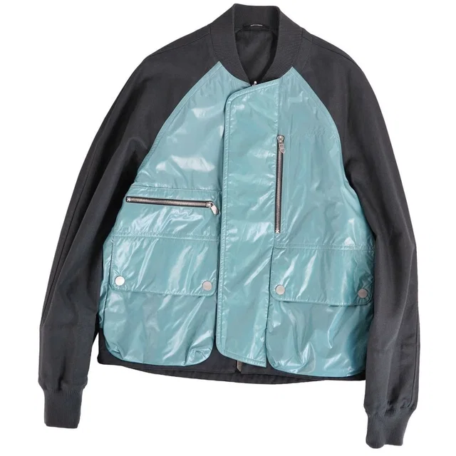 Hermès Jacket Reversible Zip Up in Nylon from The Reluxe
