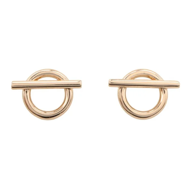 Hermès Finesse Earrings, 18kpg (Pink Gold), Women's Gold Tone in gold from Poshmark