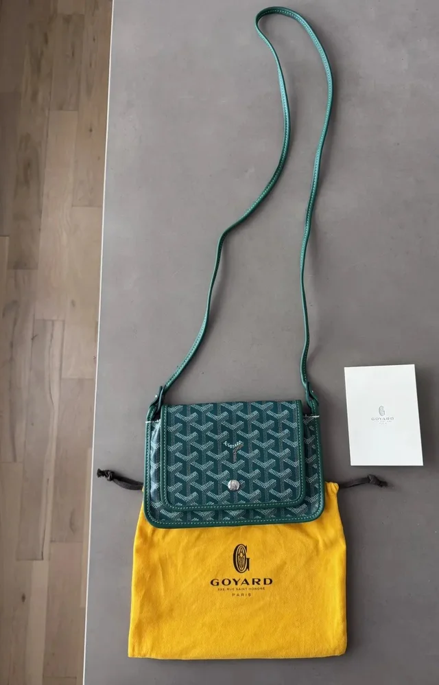 Goyard Plumet Pouch-Wallet in green Calfskin from Grailed, photo 1 of 1