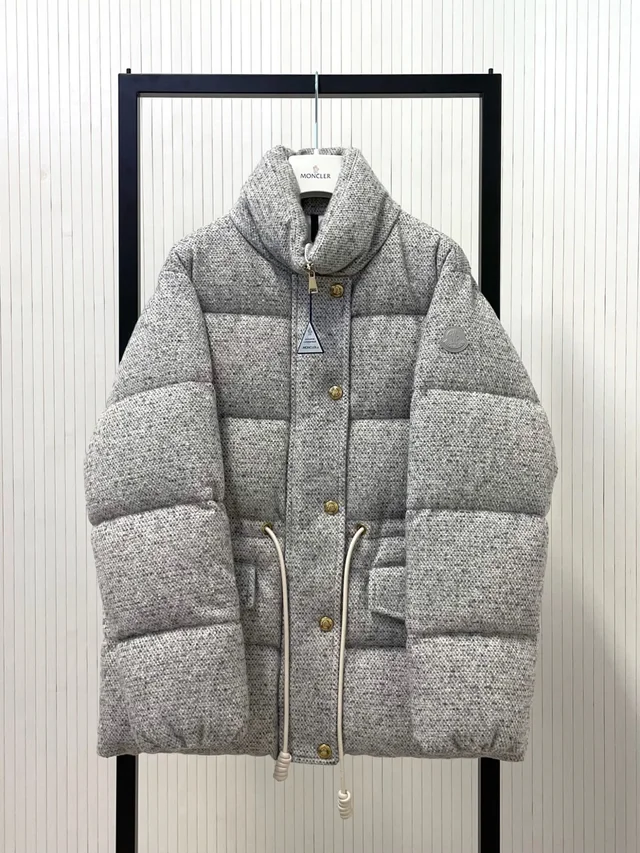 Moncler Diaphanes Textured Down Jacket, photo 4 of 4 from SENSER