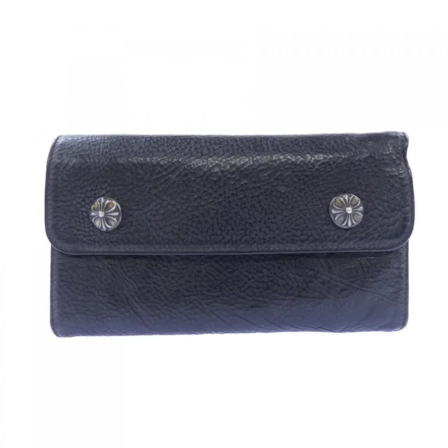 Chrome Hearts Wave Cross Btn Button 304 Wallet from The Reluxe