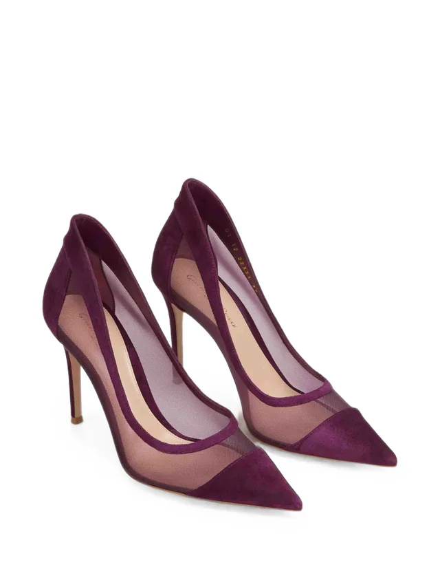 Gianvito Rossi Mesh high heels, photo 4 of 5 from SENSER