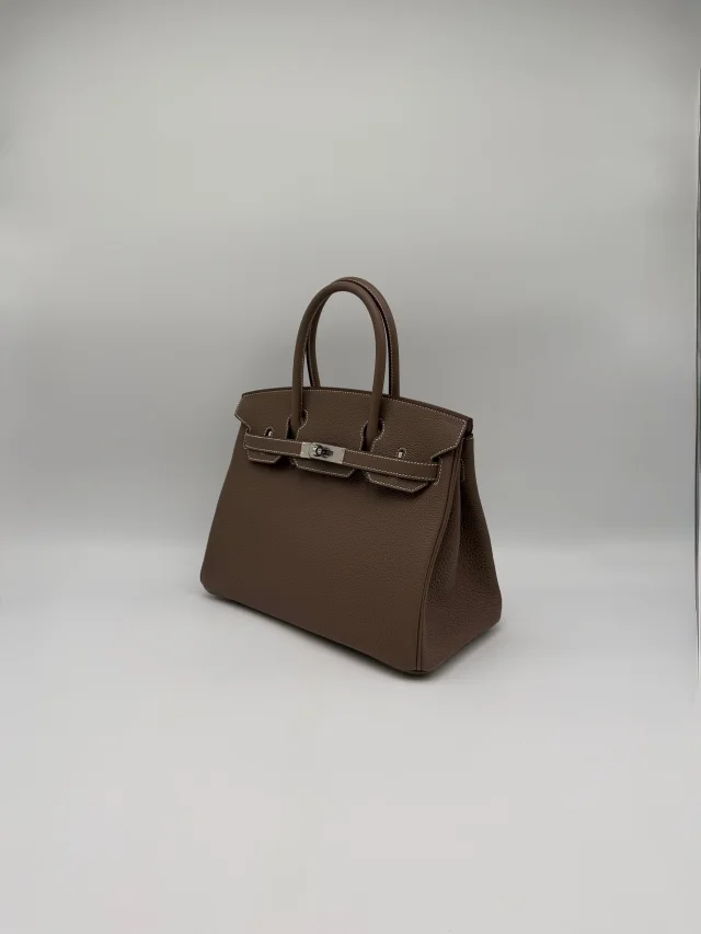 Hermès Birkin 30 Etoupe Togo Palladium Hardware in Taupe Togo leather from Luxury Promise, photo 7 of 11