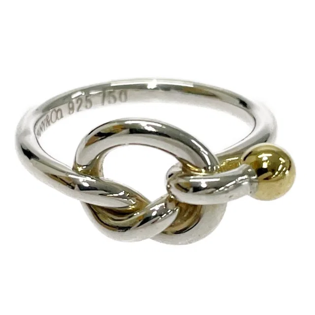 Tiffany & Co. Silver Love Knot Ring in Silver from The Reluxe
