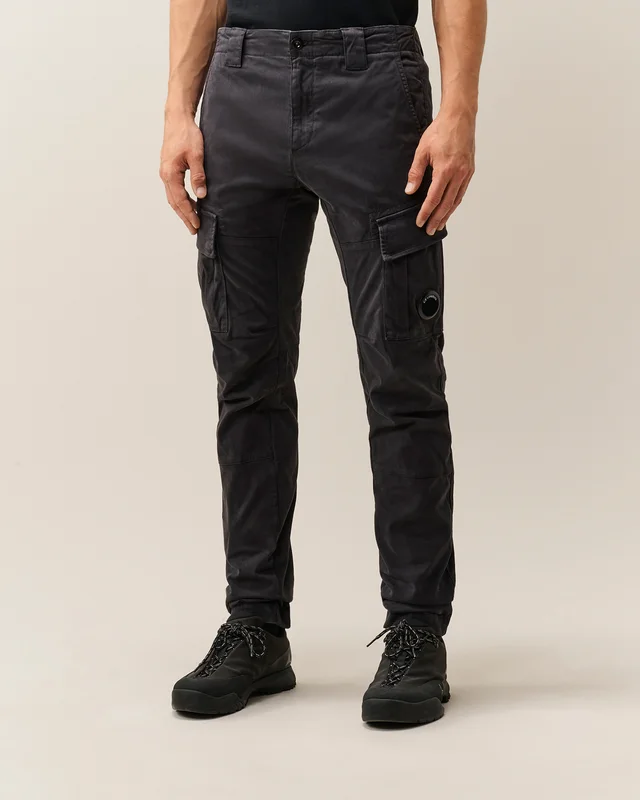 C.P. Company Ergonomic stretch satin work trousers, photo 2 of 6 from SENSER