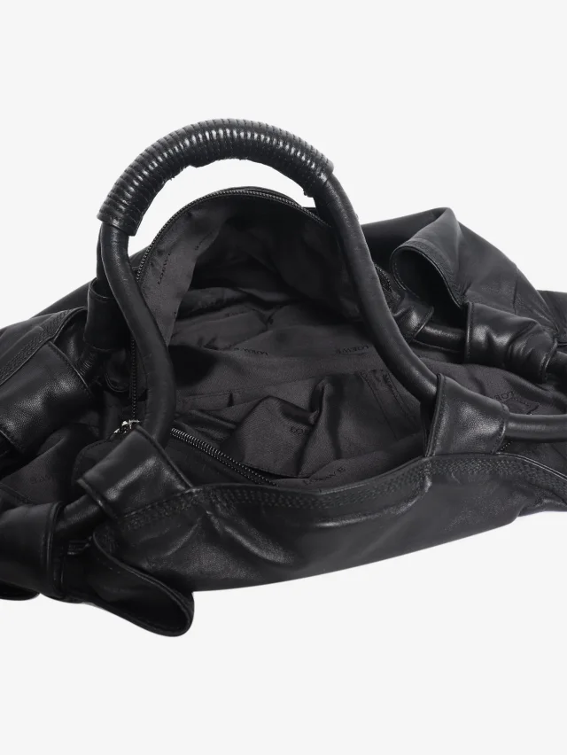 Loewe Black Aire nappa leather shoulder bag in Black Nappa leather from Sign of the Times, photo 7 of 7