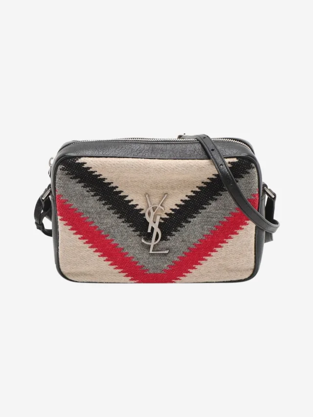 Saint Laurent Multicolour Paris Lou Camera bag in Canvas from Sign of the Times