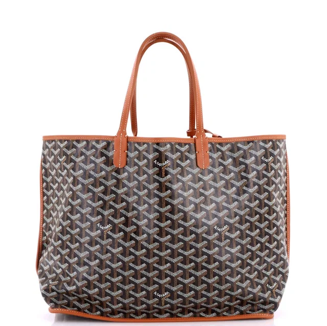 Goyard Pm Anjou Reversible Tote Coated Canvas in brown|red Coated canvas from Poshmark