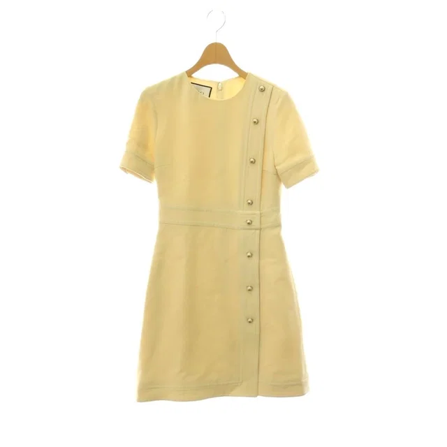 Gucci Pearl Dress Wool Silk in Silk from The Reluxe