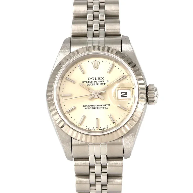 Rolex Datejust 69174 SSxWG Automatic S number in Dial color: Silver Case: Stainless steel x white gold Bracelet: stainless steel from KOMEHYO
