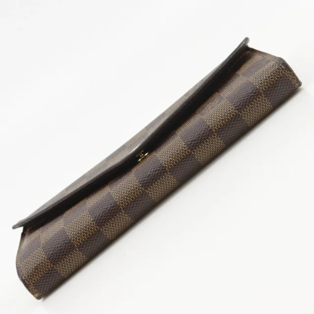 Louis Vuitton Porte Feuille Sarah Damier Long Wallet in Brown Canvas from LuxUness, photo 15 of 19