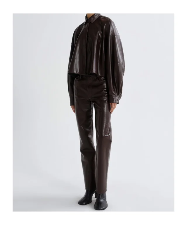 Agolde Collared long-sleeved shirt, photo 3 of 5 from SENSER