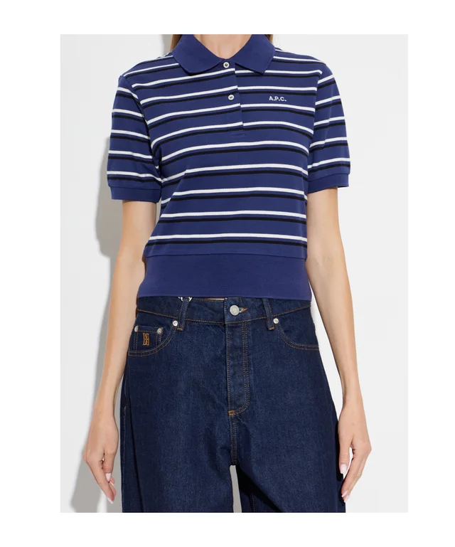A.P.C. Oceane Striped Polo Top from SENSER, photo 1 of 1