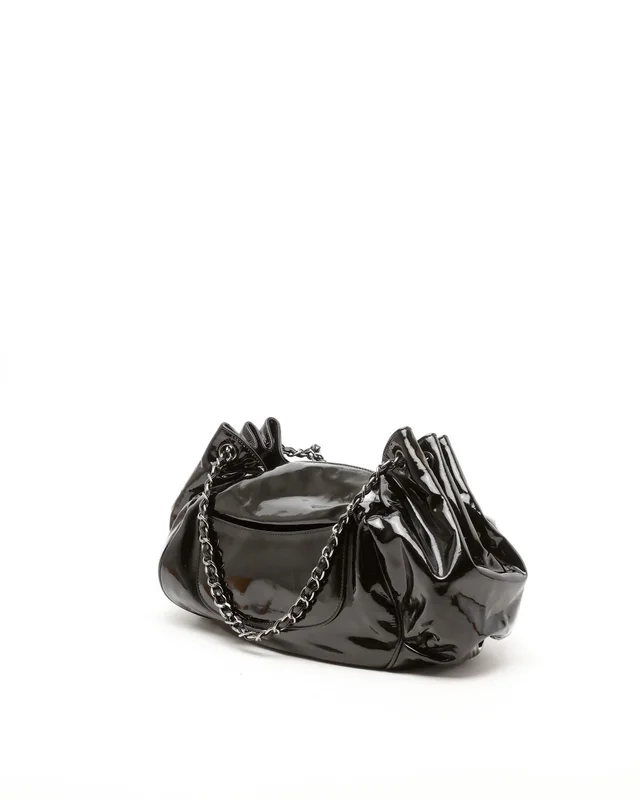 Chanel Camellia Patent Tote Bag in Patent leather from A Retro Tale, photo 3 of 11