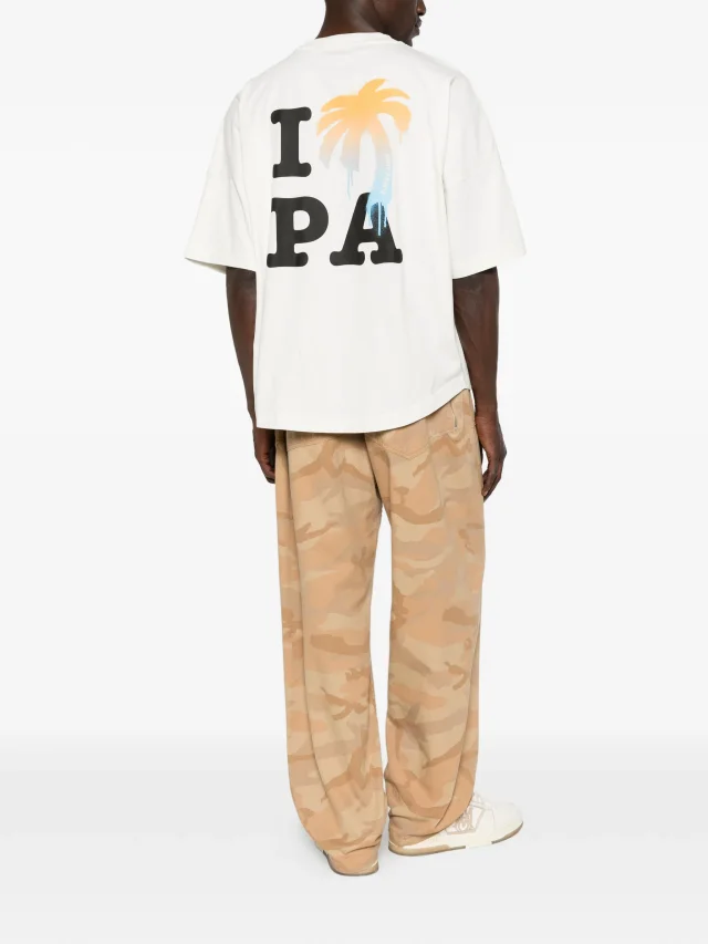 Palm Angels palm tree-print T-shirt, photo 2 of 2 from FARFETCH