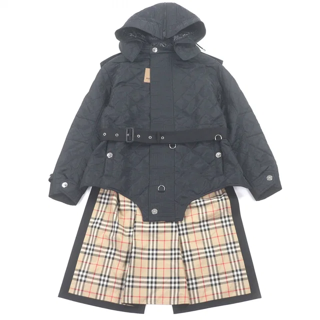 Burberry Nova check Nylon Coat in Nylon from LuxUness