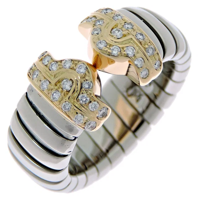 Bvlgari Diamond Ring in gold from Poshmark