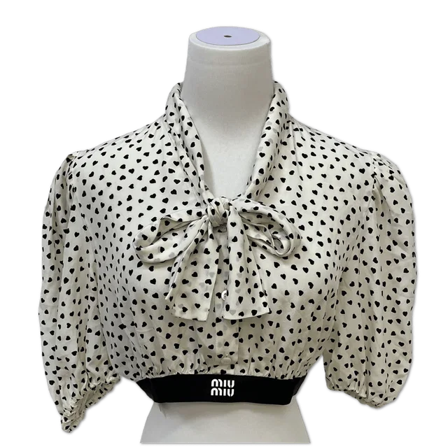 Miu Miu Mulberry silk Jacket Size 38 in Silk from Luxury Promise
