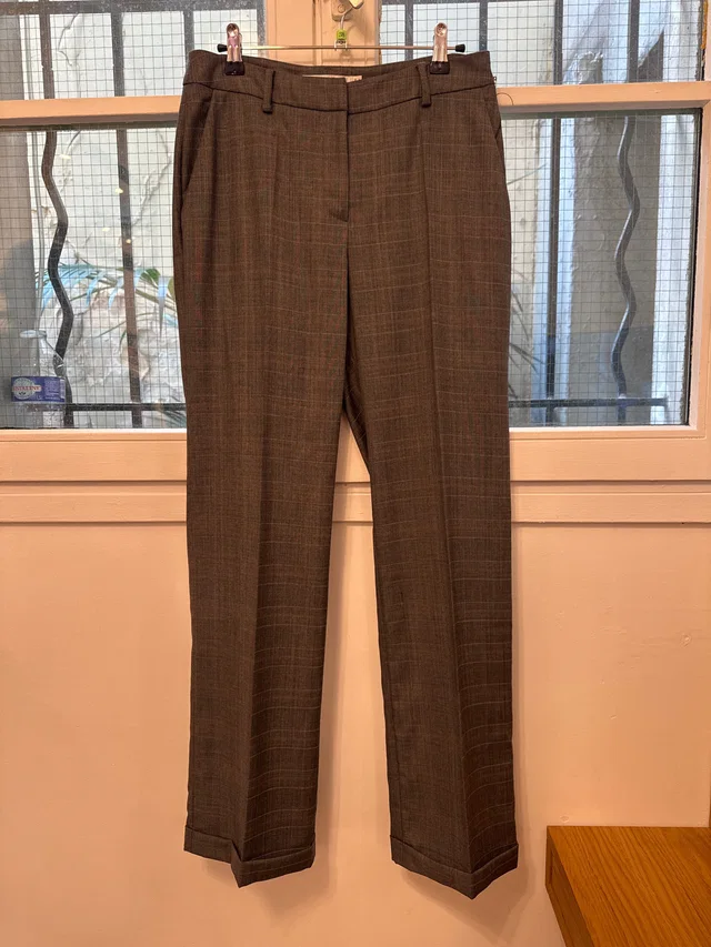 Dior prince of walles check trousers in Wool from Luxury Promise