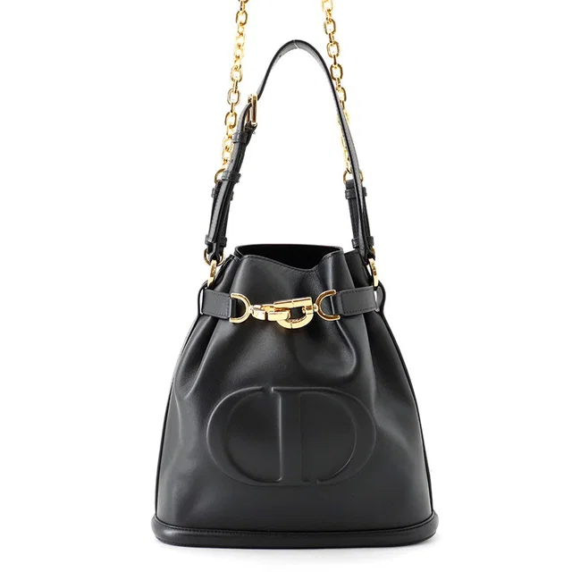 Dior 2-way Shoulder Bag BlackM2271UBHA_M900 Calf Leather Size Medium in Calfskin from GALLERY RARE