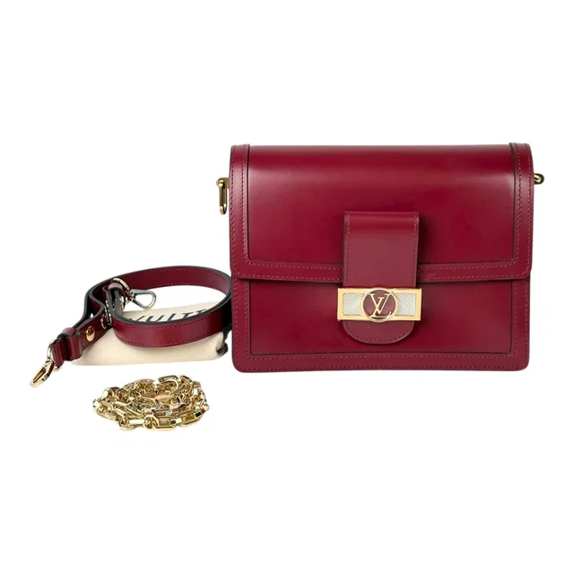 Louis Vuitton Dauphine Red MM Bag in Red from Luxury Promise