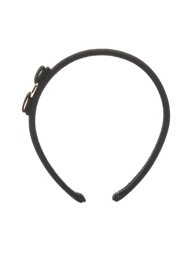 Ferragamo Vara Headband — Black Headbands in Black from HEWI