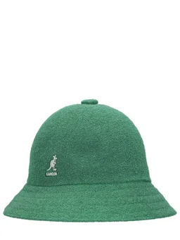 Kangol Wide-brimmed bucket hat in 55% Acrylic, 25% Polyester, 100% Nylon, photo 2 of 7 from LUISAVIAROMA