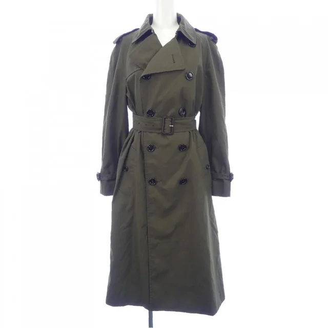 Celine Trench Coat Black in Black from The Reluxe