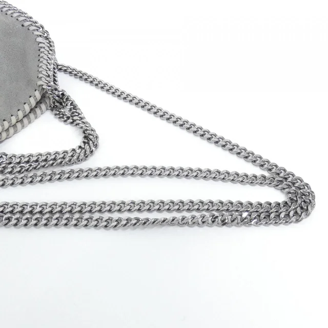 Stella McCartney Tiny Falabella 391698 W9132 Bag in 1220/LIGHT GRAY / RUTHENIUM metal fittings PET (polyester) from KOMEHYO, photo 7 of 8