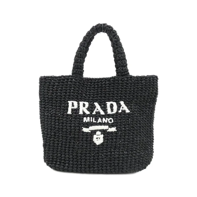 Prada プラダ 1BG422 バッグ in NERO RAFIA from KOMEHYO