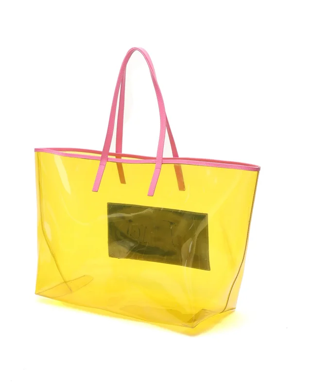 Versace Vinyl Logo Tote Bag in Leather from A Retro Tale, photo 3 of 3