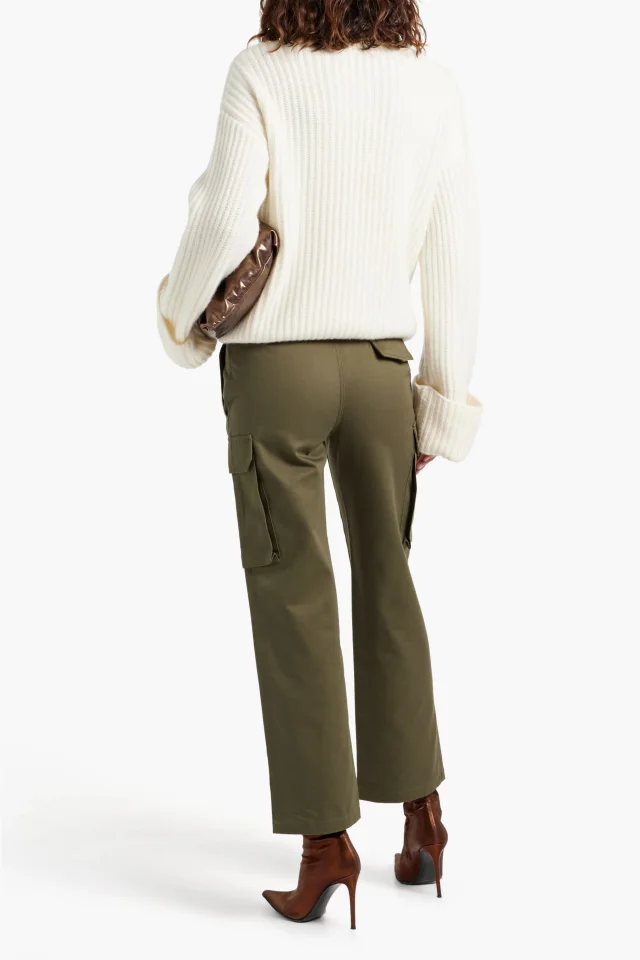 Nili Lotan Yannic Cotton-Twill Cargo Pants, photo 3 of 4 from THE OUTNET