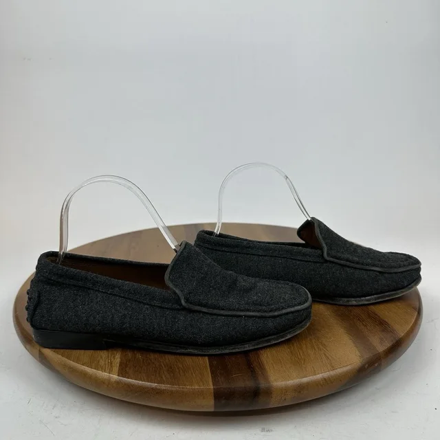 Womens Tods Gray Wool Casual Comfort Slip On Driving Moc Loafers Shoes Size 5 in gray Wool from Poshmark
