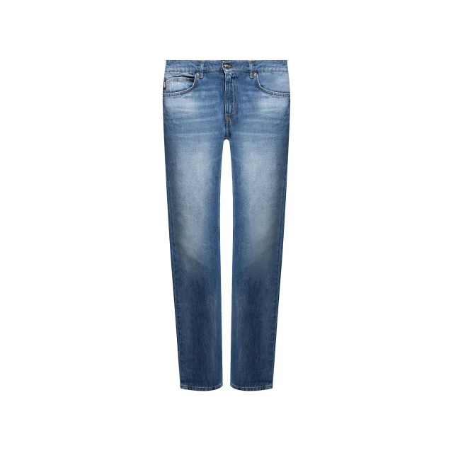 Versace Cotton Logo Denim Jeans, photo 2 of 6 from Balardi